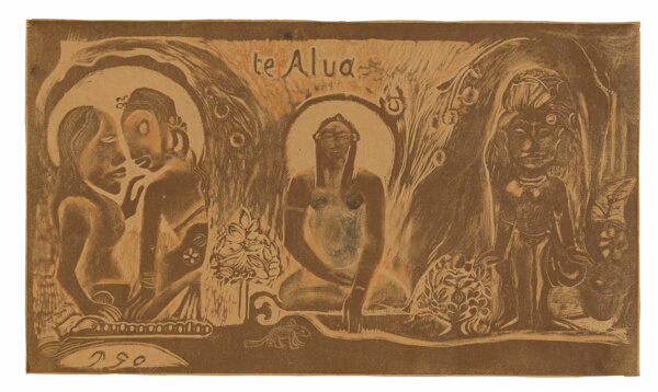 Te atua (The God), from the Noa Noa Suite