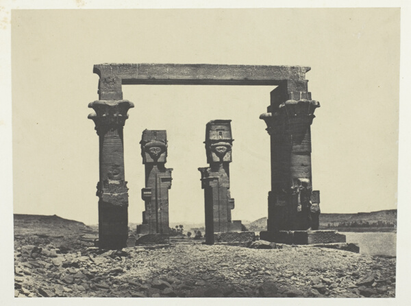 Temple de Kardassy, Nubie, plate 87 from the album 
