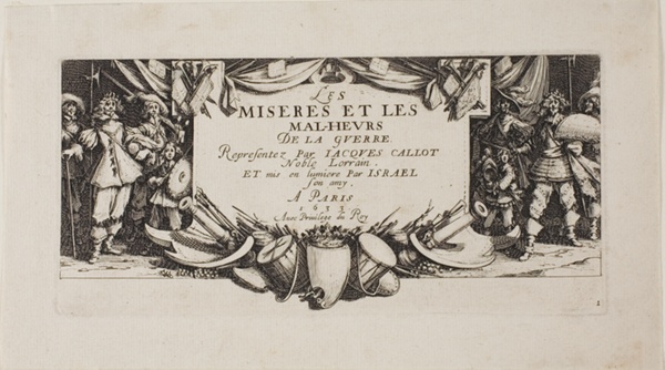 Frontispiece, from The Miseries of War