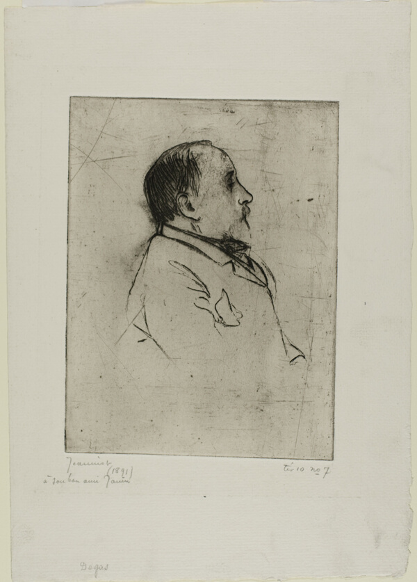 Portrait of Degas