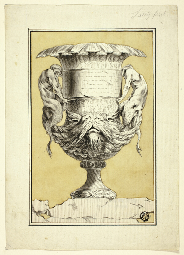 Monumental Vase with Anthropomorphic Figures