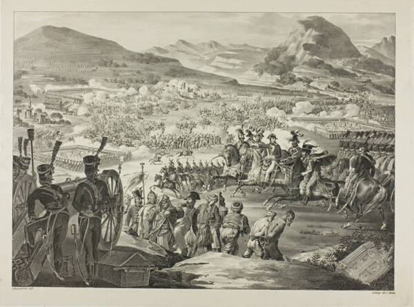 Napoleon in Battle, from The Political and Military Life of Napoleon