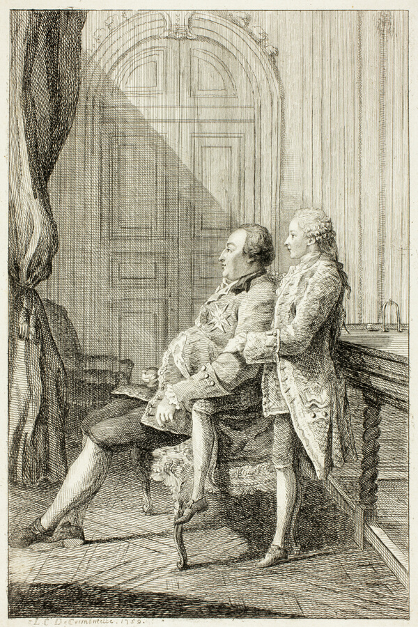 The Duc d’Orléans, and His Son