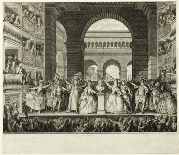 Crowning of Voltaire