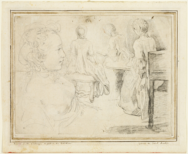Four Views of a Young Woman