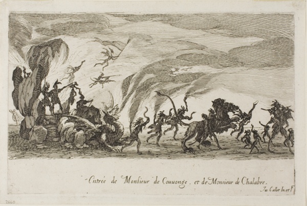 Entry of M. de Couvonage and M. de Chalabre, from The Combat at the Barrier