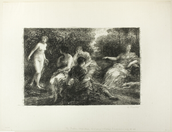 Bathing Women, third large plate