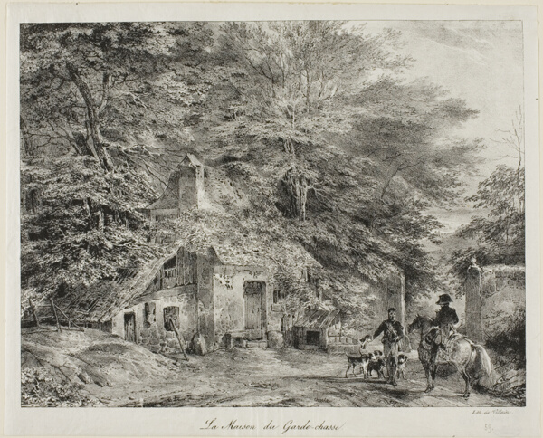 The Gamekeeper's Cottage, from the Album of 1826