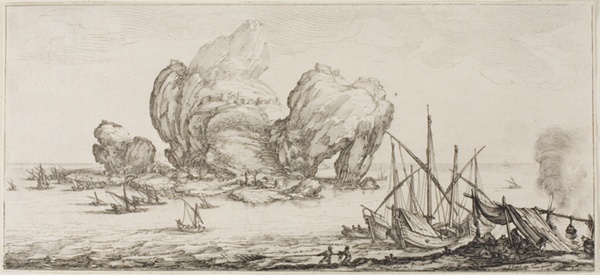 The Naval Battle, from Various Scenes Designed in Florence