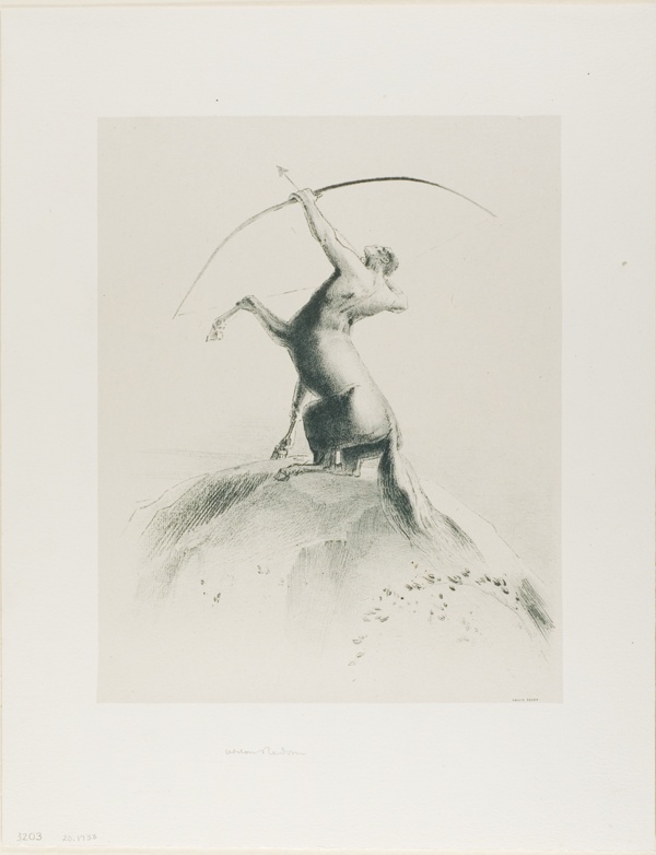 Centaur Aiming at the Clouds
