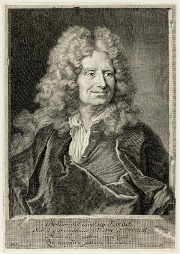 Portrait of Nicolas Boileau Despréaux