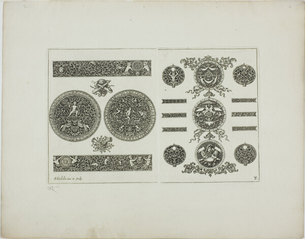 Plate Eight, from Book of Ornament