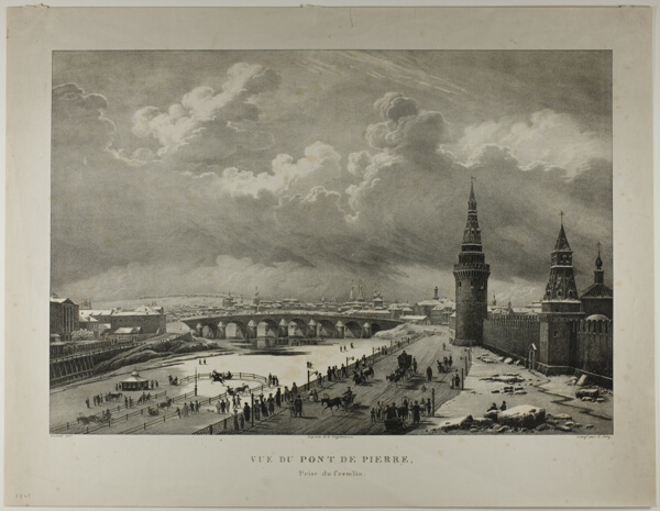 View of the Stone Bridge from the Kremlin