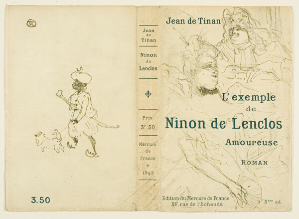 Cover for L'exemple de Ninon de Lenclos amoureuse
