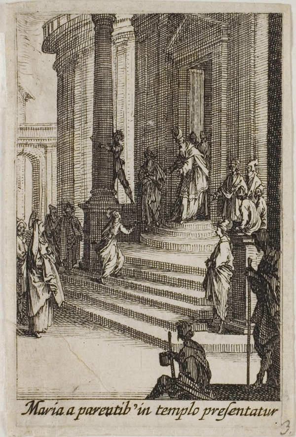 The Virgin Mary Presented at the Temple, from The Life of the Virgin