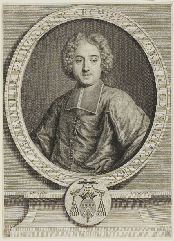 Portrait of François-Paul de Neufville de Villeroy