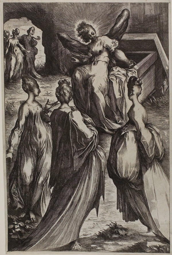 The Three Marys at the Tomb with the Angel