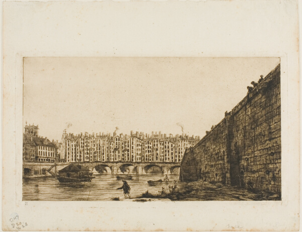 Pont-au-Change, Paris, about 1784