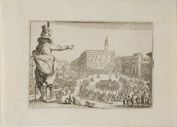 View of Piazza Signoria, from The Caprices