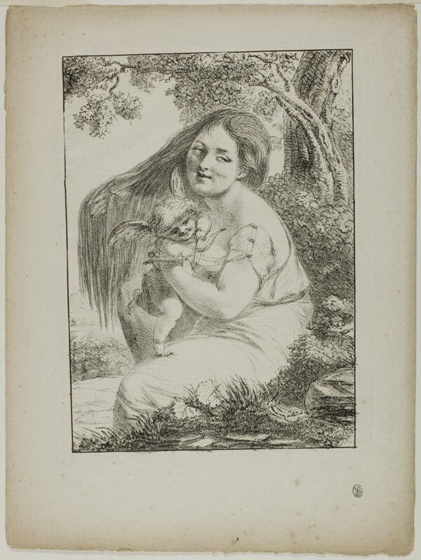 Cupid and a Young Woman