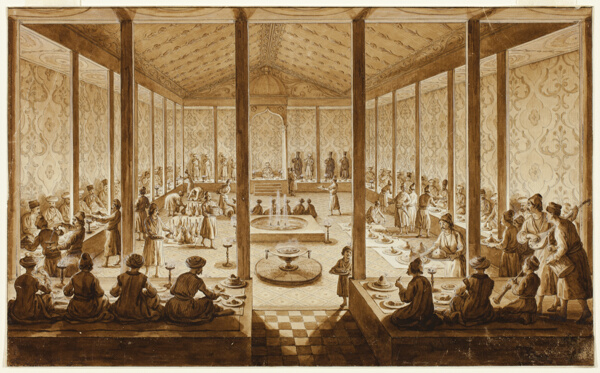 Oriental Banquet Scene