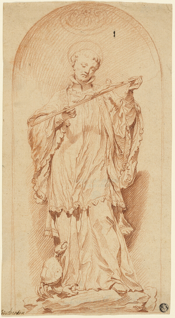 Saint Francis Holding a Crucifix