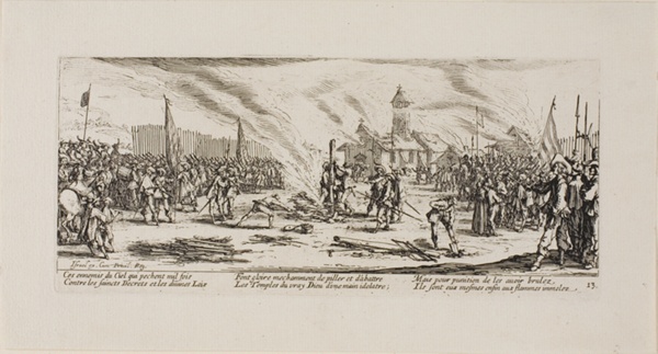 The Stake, plate thirteen from The Miseries of War