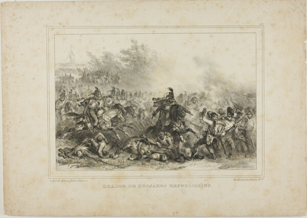 Charge of the Republican Hussards