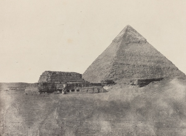 Pyramide de Chéphren, Egypte Moyenne, plate 10 from the album 