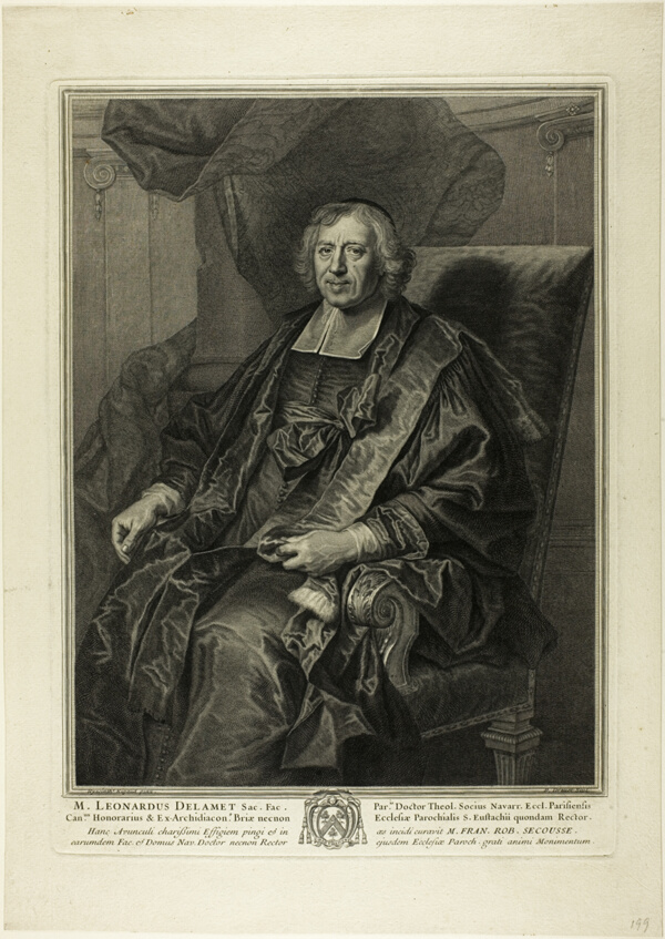 Portrait of Léonard de Lamet