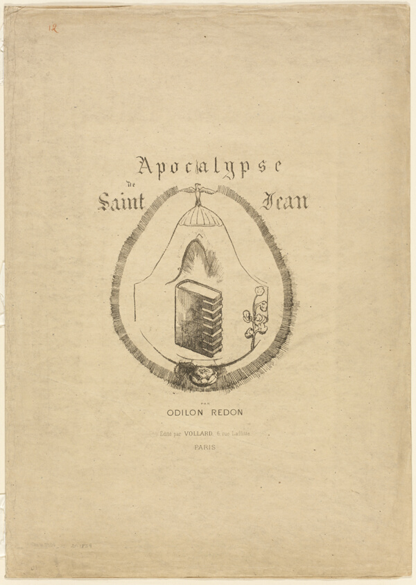 Cover/frontispiece for l'Apocalypse de Saint-Jean