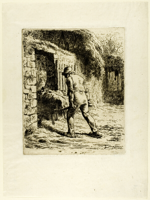 Peasant with a Wheelbarrow