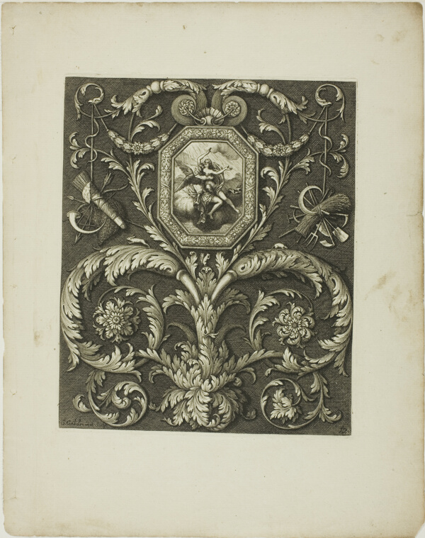 Plate Twelve, from A New Book of Ornaments