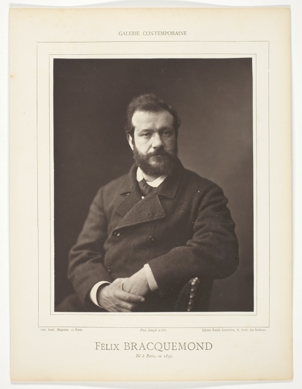 Félix Henri Bracquemond (French painter and printmaker, 1833-1914)