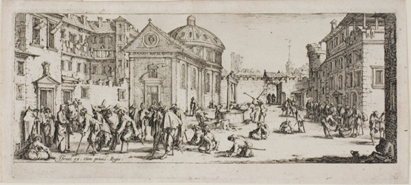 The Hospital, plate fifteen from The Miseries of War