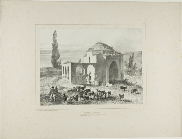 Mariah Tomb, Bachtcheh-Seraï, Crimea, August 21, 1837