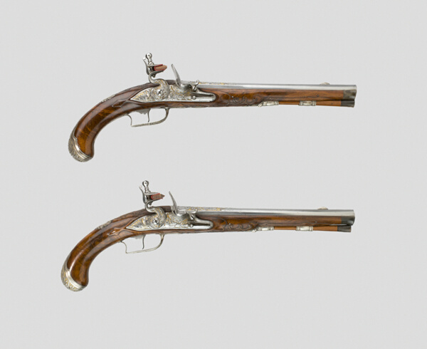 Flintlock Holster Pistol (One of a Pair)
