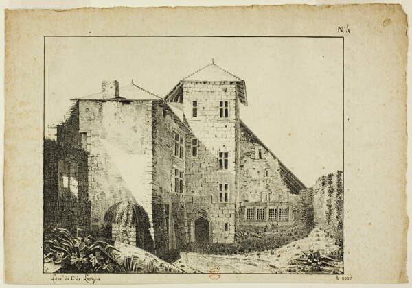 Tivoli, plate four from Views and Buildings of Italy