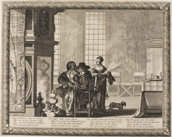 Old Age, plate four from Depicting the Four Ages of Man