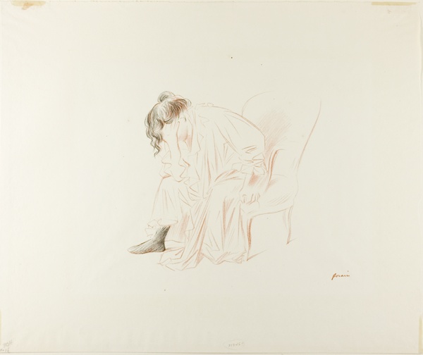 Seated Woman, Head in Right Hand