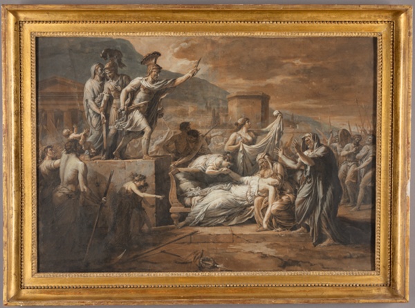 Horatius Slaying his Sister Camilla after the Defeat of the Curiatii