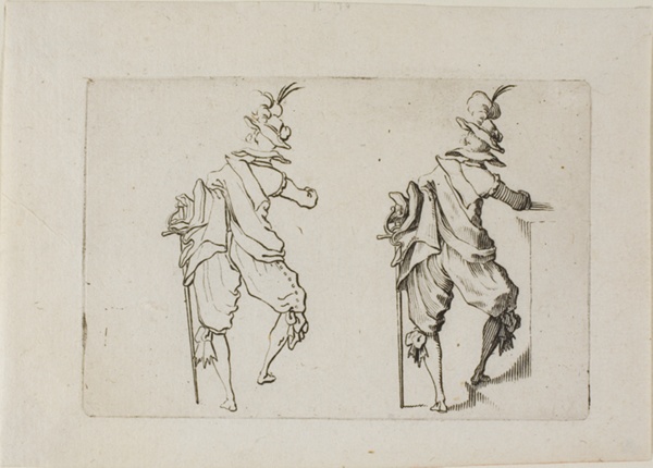 The Man Seen from the Back with a Large Sword, from The Caprices