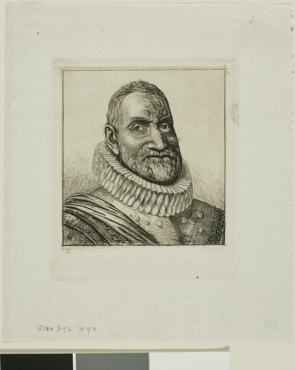 Portrait of Th. Agrippa d'Aubigné