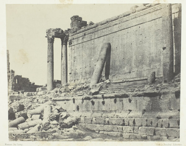 Baalbeck (Héliopolis), Temple De Jupiter, Façade Orientale; Syrie