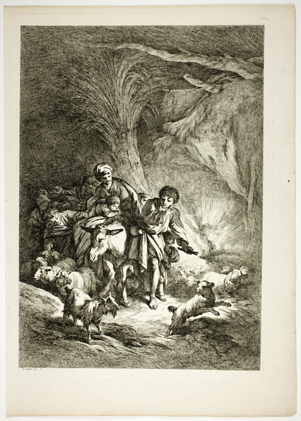 Plate 30 of 38 from Oeuvres de J. B. Huet