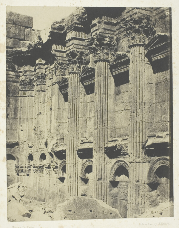 Temple De Jupiter à Baalbeck (Héliopolis, Intérieur Du Naos; Syrie
