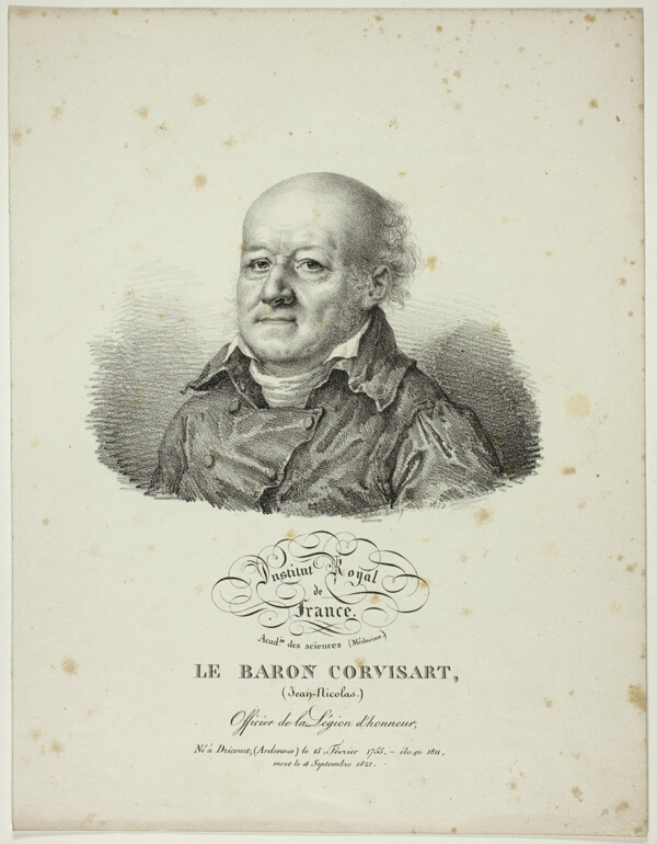 Portrait of Jean-Nicolas, Baron Corvisart