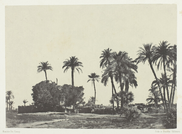 Village de Hamameh, Haute-Egypte, plate 21 from the album 