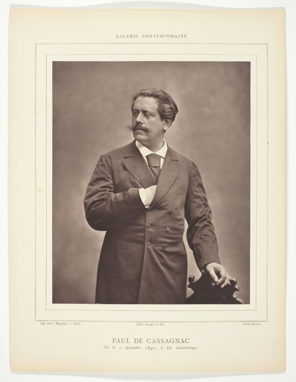 Paul de Cassagnac (French writer and political journalist, 1842-1904)