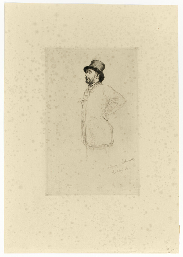 Edgar Degas, Standing